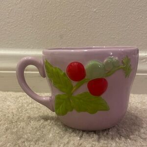 Purple Anthropologie Mug
